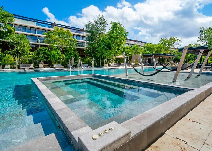 Luxury 2 Bedroom - Infinity Pool At Awa Residences In Playacar, Awa 107 Apartment Playa del Carmen