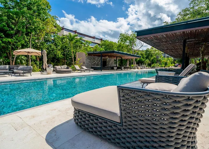 Luxury 2 Bedroom - Infinity Pool At Awa Residences In Playacar, Awa 107 Playa del Carmen