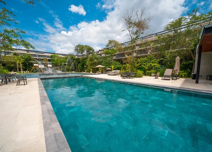 Luxury 2 Bedroom - Infinity Pool At Awa Residences In Playacar, Awa 107 * Playa del Carmen